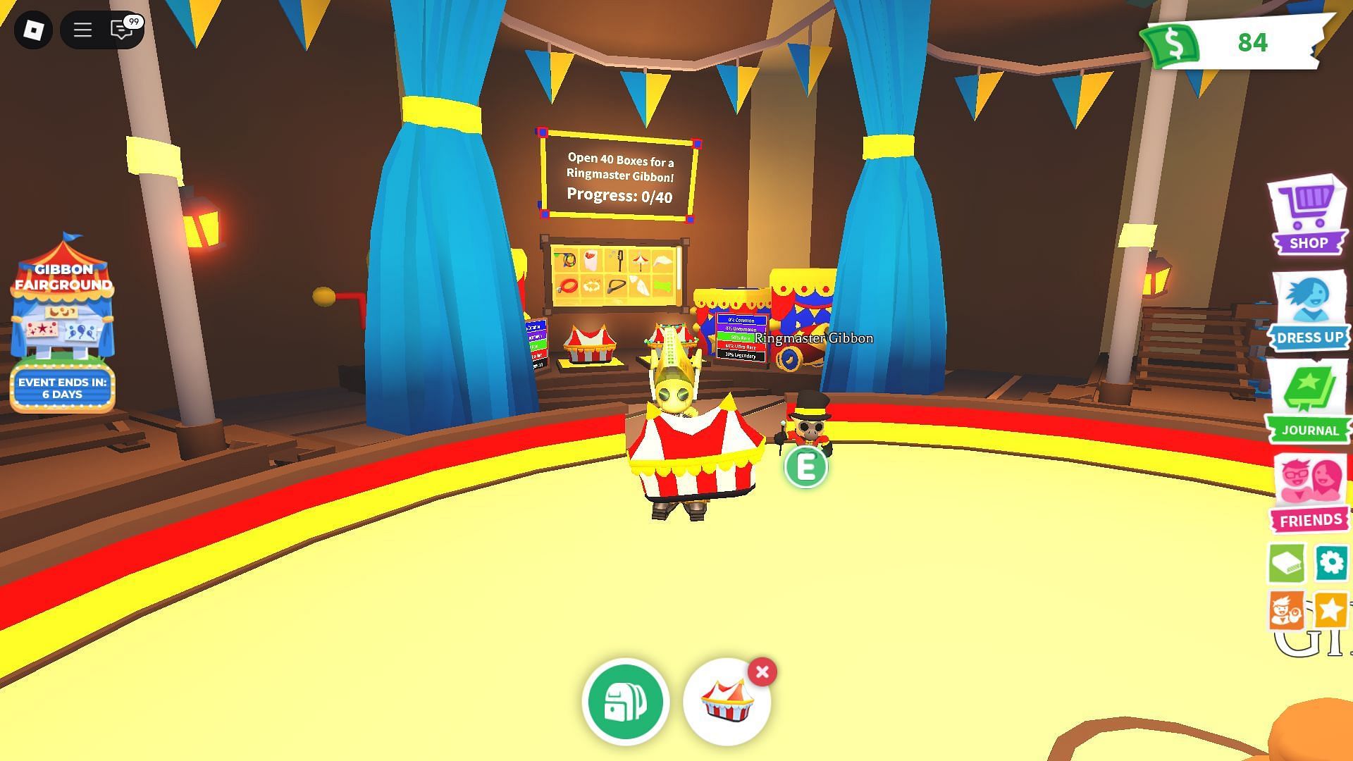 A Standard Gibbon Box (Image via Roblox)
